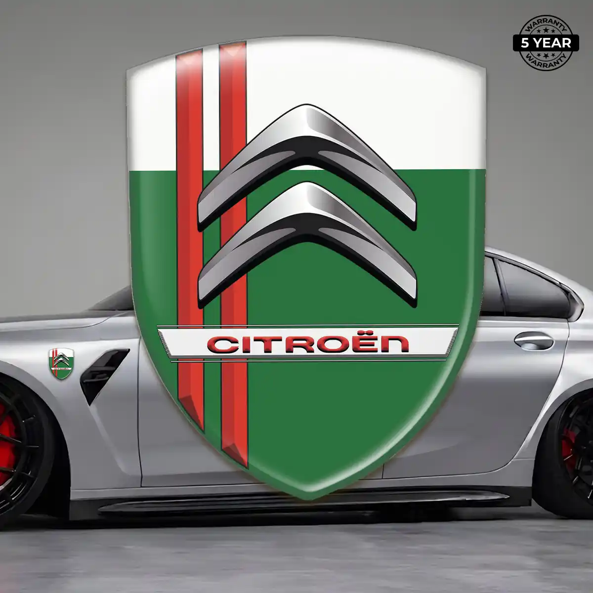 Citroen Automotive Emblem Sticker Interior Luxe