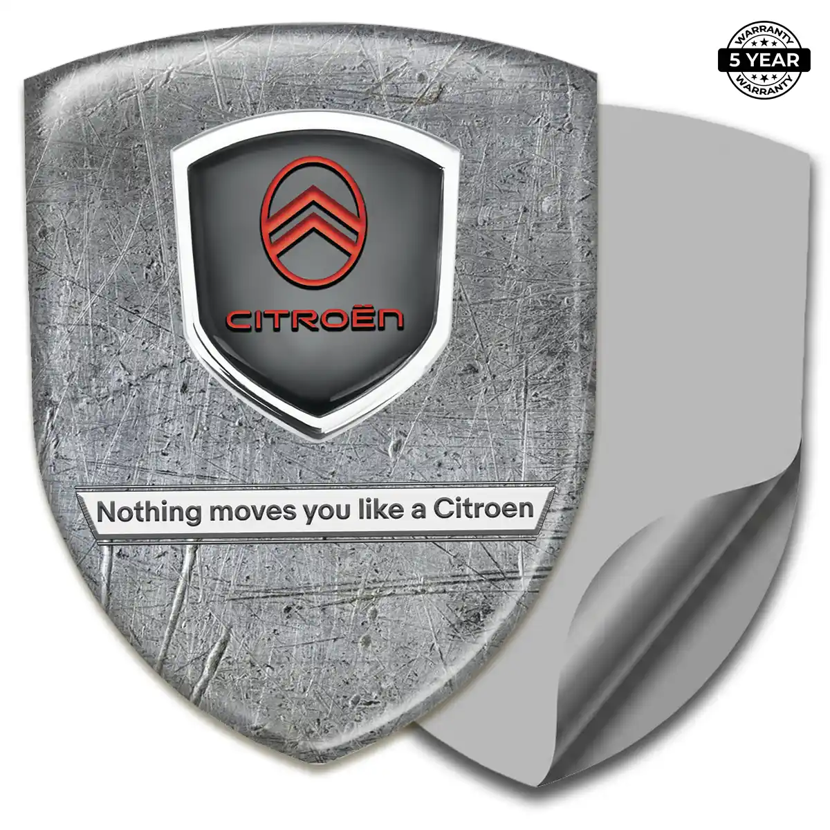 Citroen Automotive Emblem Sticker Opulent Line