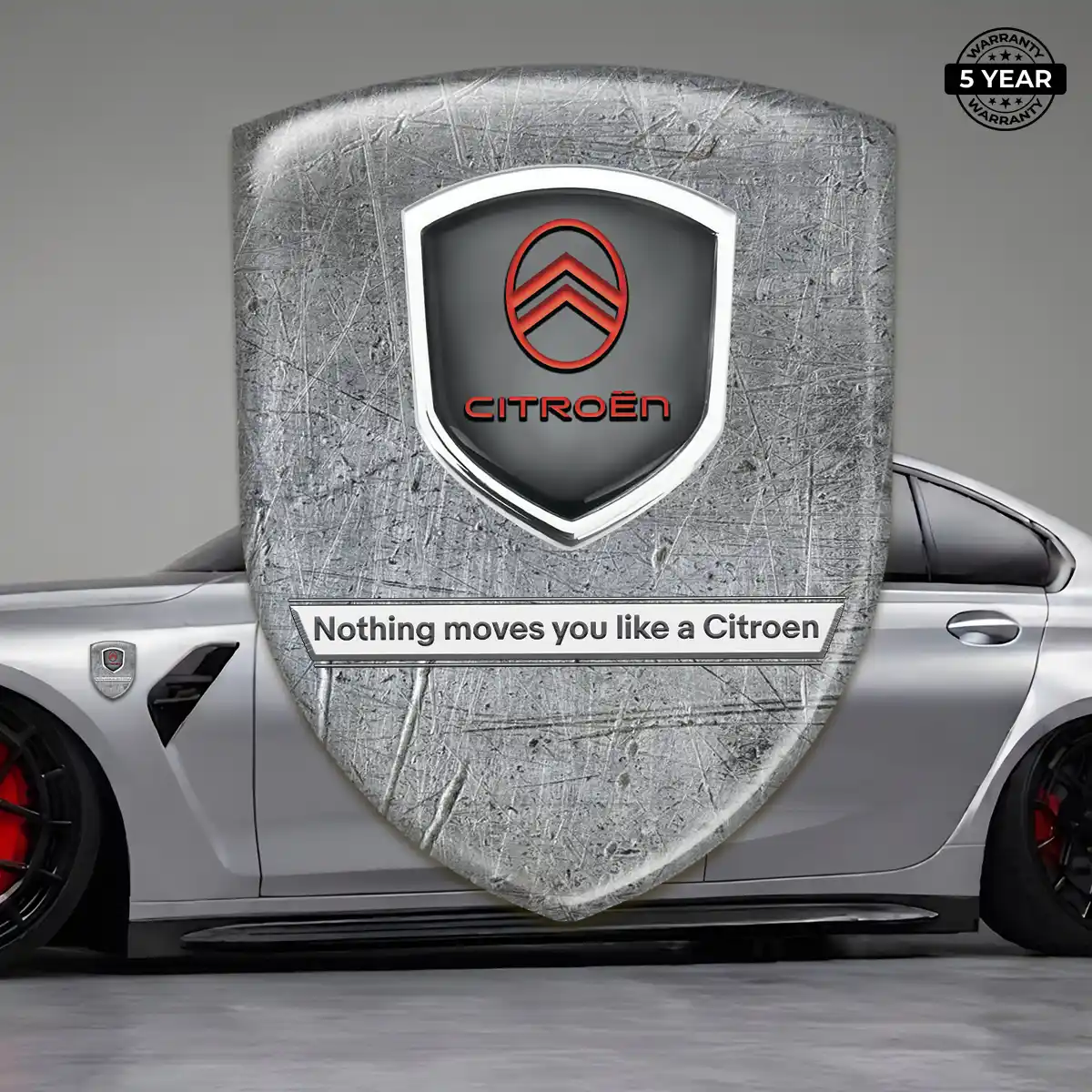 Citroen Automotive Emblem Sticker Opulent Line