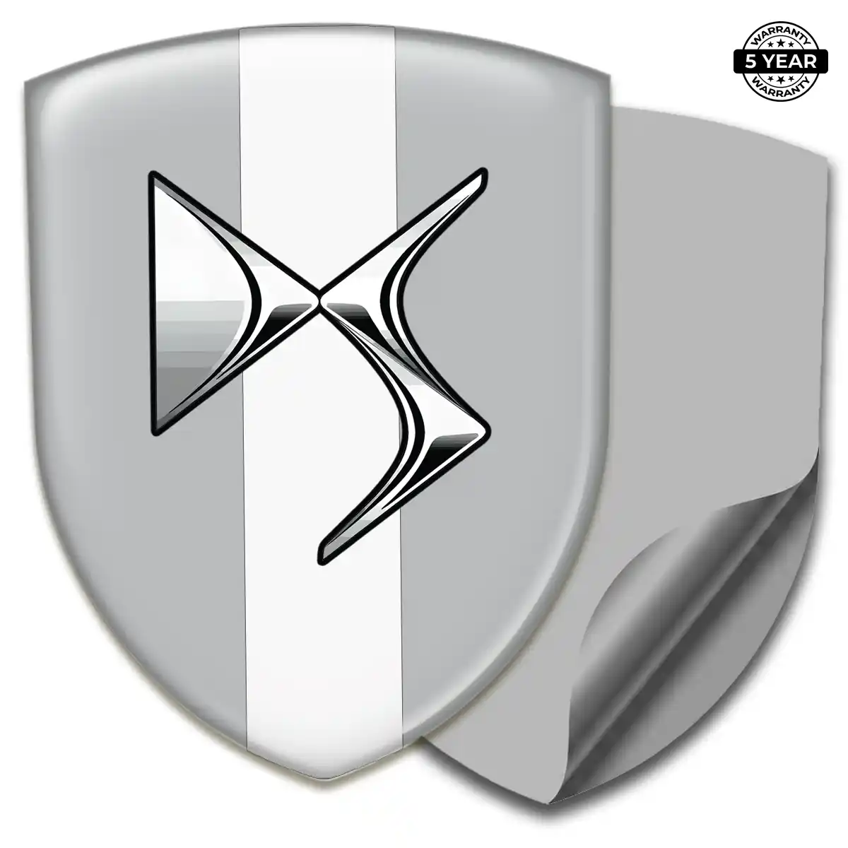 Citroen Automotive Emblem Sticker Prestige Line