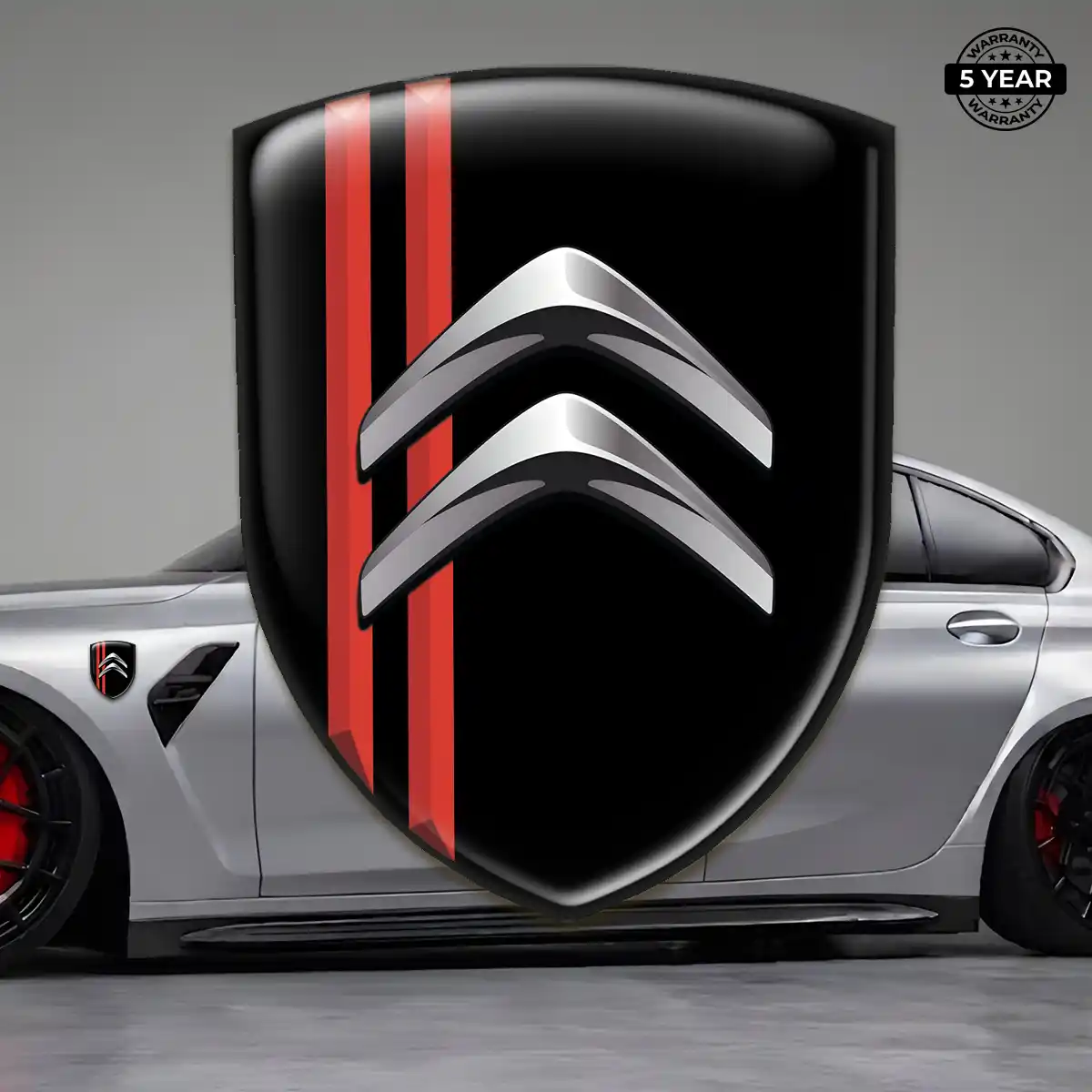 Citroen Automotive Emblem Sticker Prime Quality
