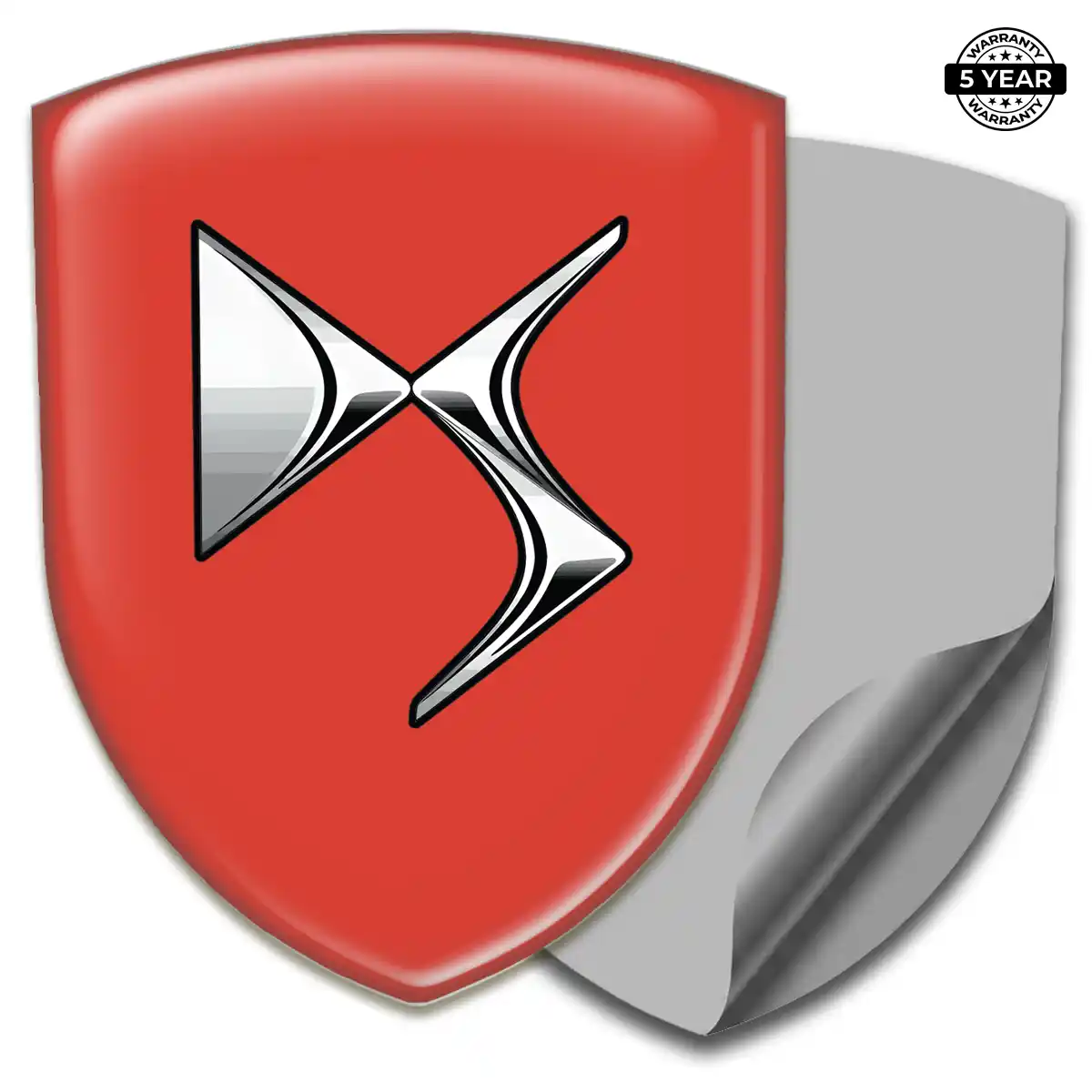Citroen Automotive Emblem Sticker Signature Grade