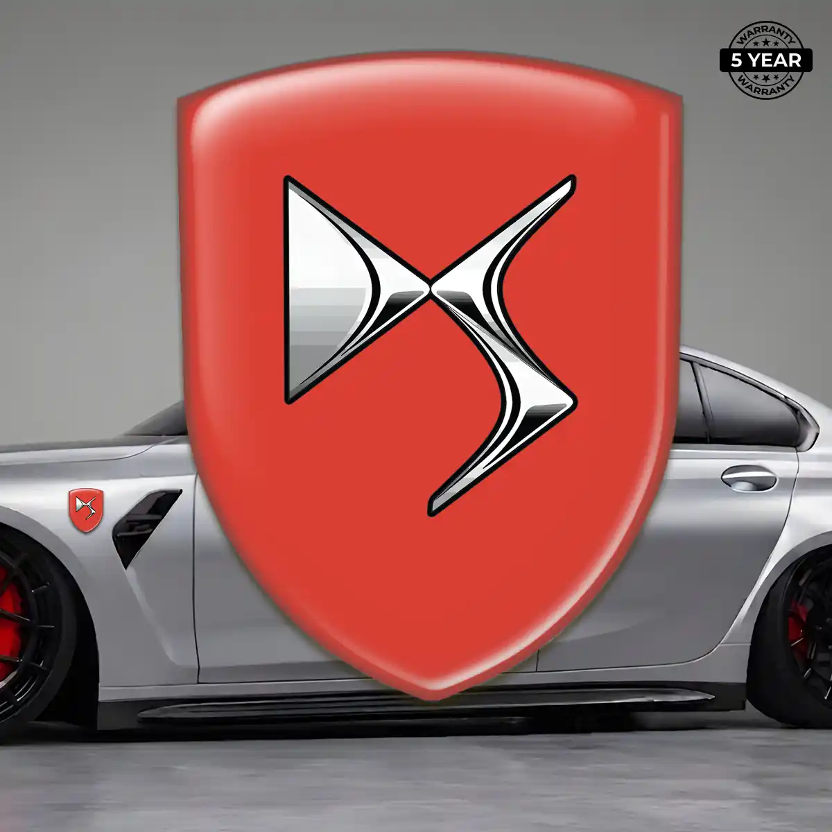 Citroen Automotive Emblem Sticker Signature Grade
