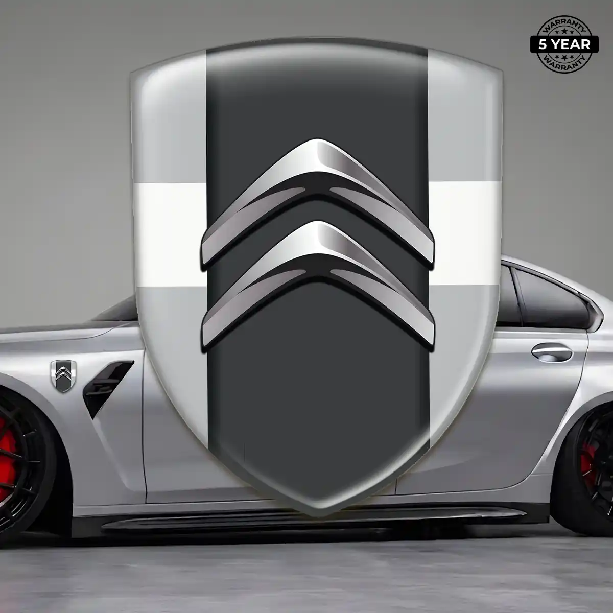 Citroen Automotive Emblem Sticker Superior Craft
