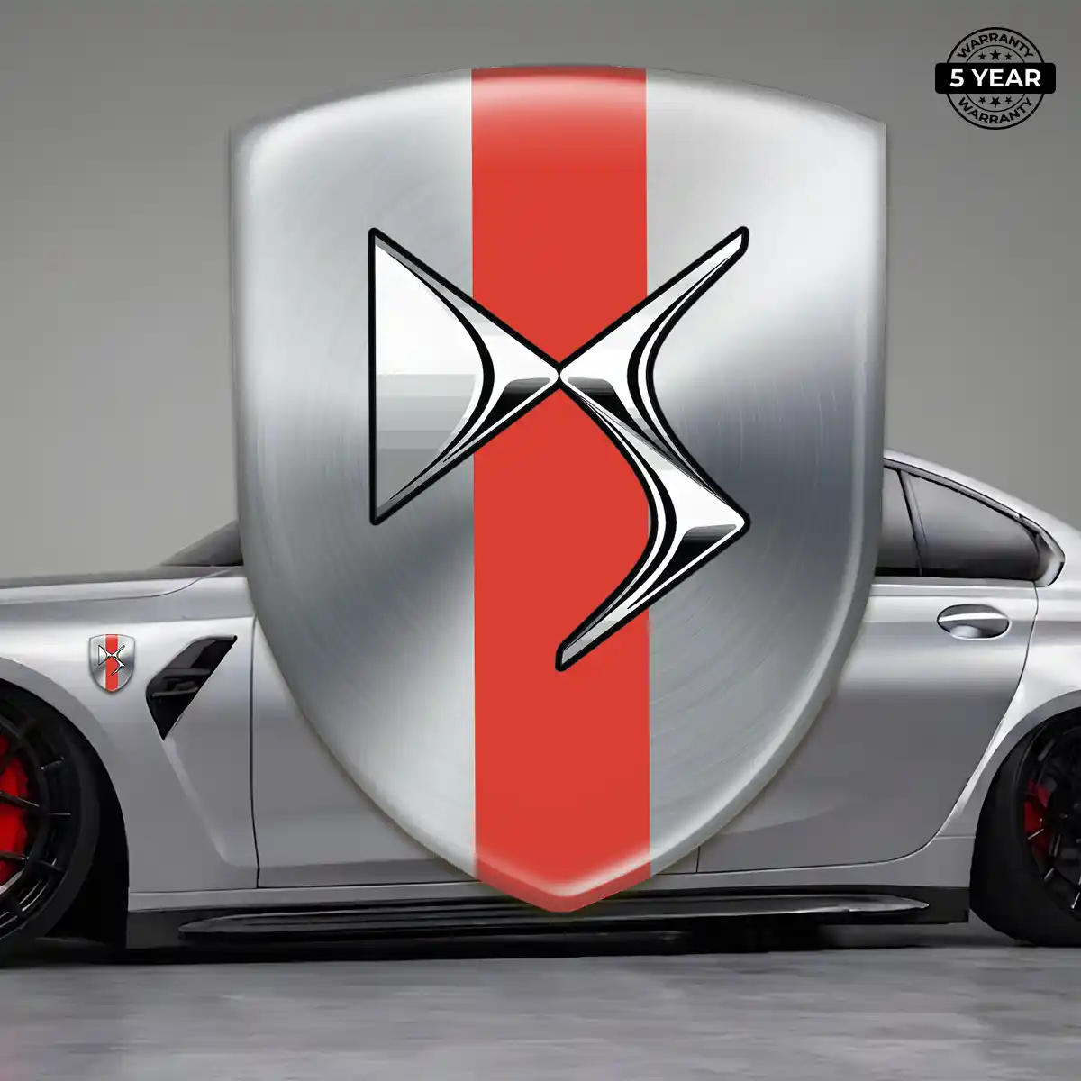 Citroen Automotive Logo Sticker Deluxe Edition