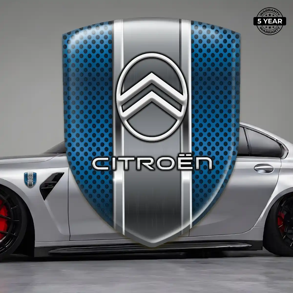 Citroen Automotive Logo Sticker Exclusive Series