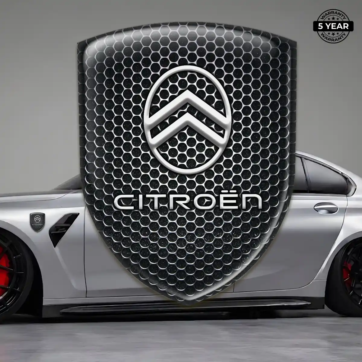 Citroen Automotive Logo Sticker Exterior Luxe