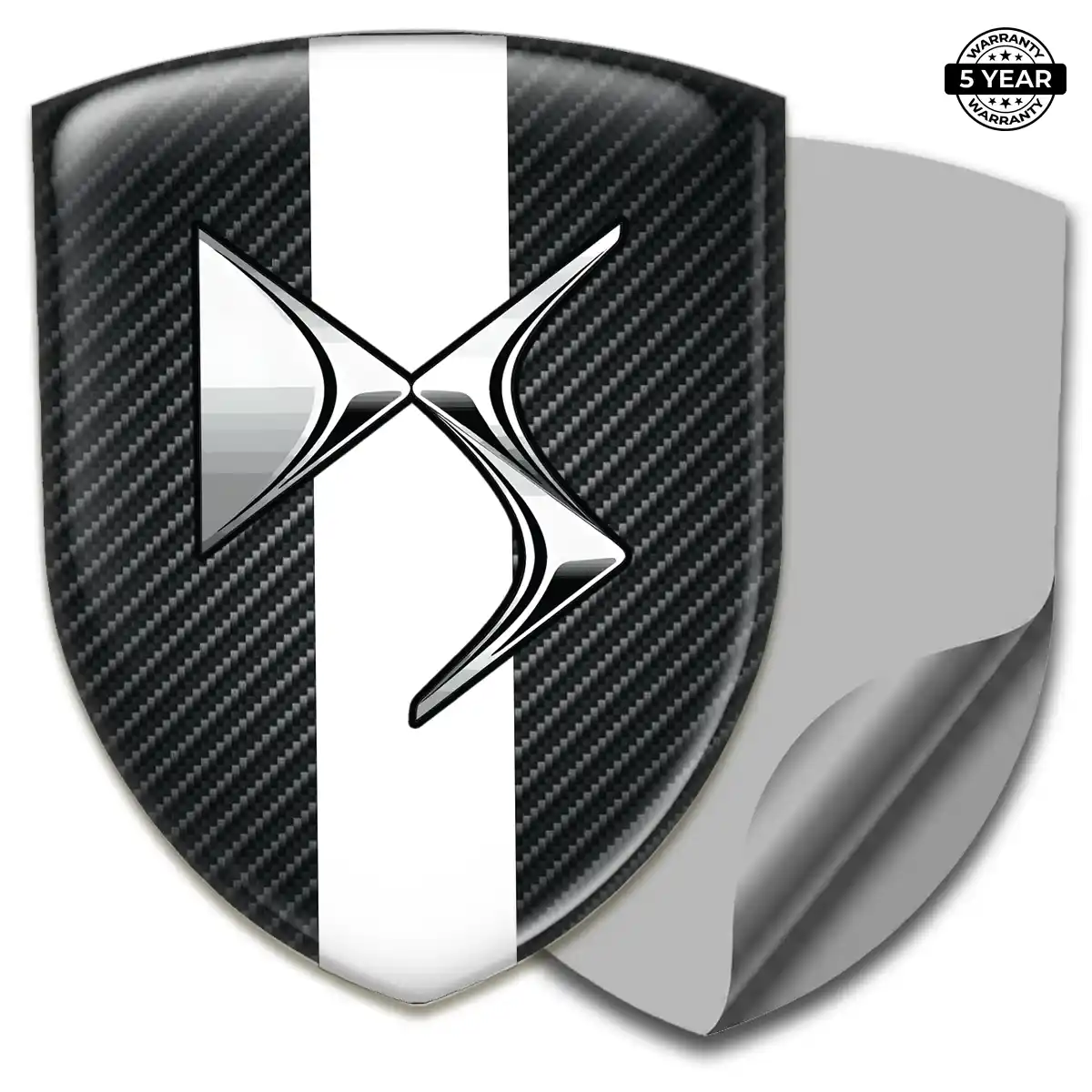 Citroen Automotive Logo Sticker Interior Elegance