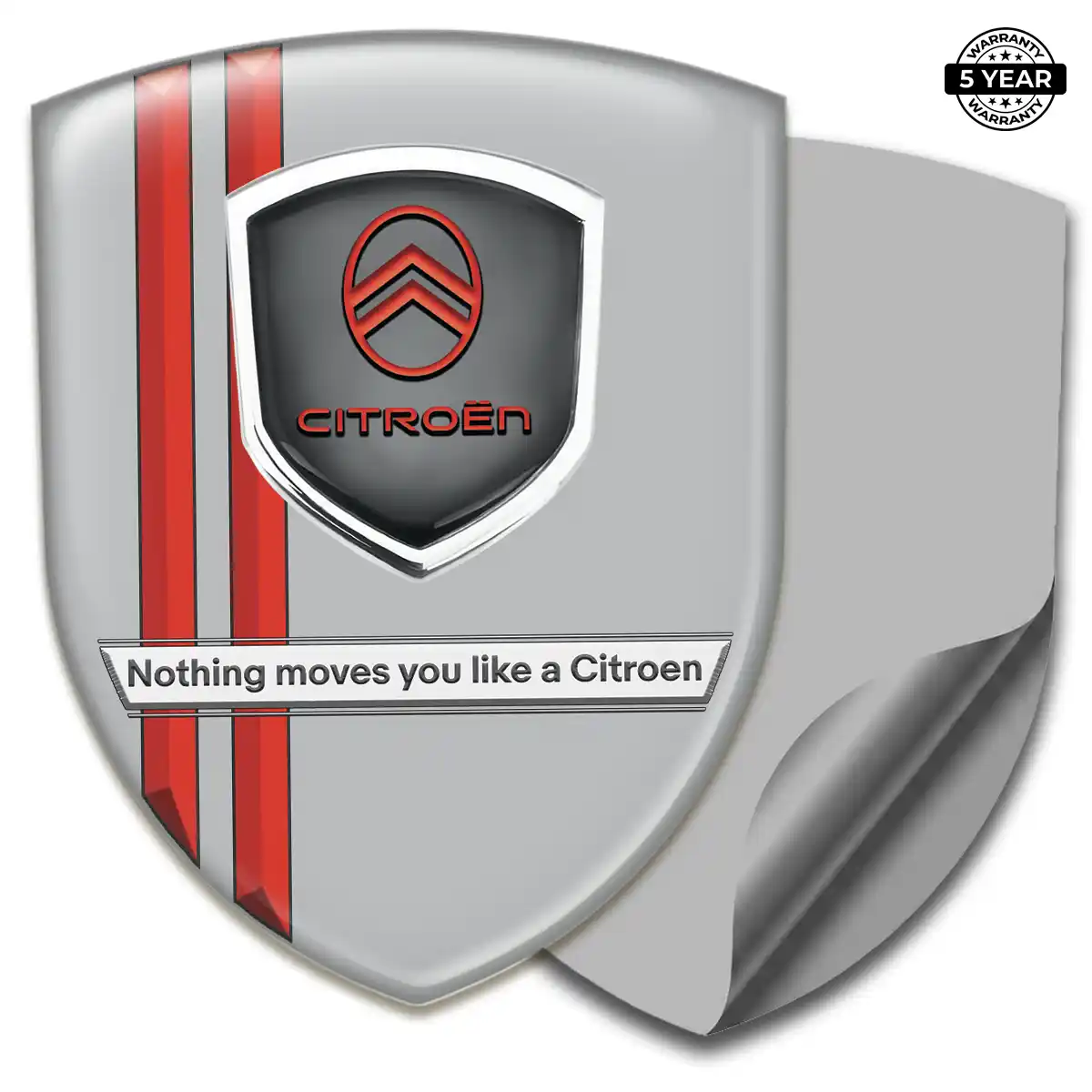 Citroen Automotive Logo Sticker Noble Edition