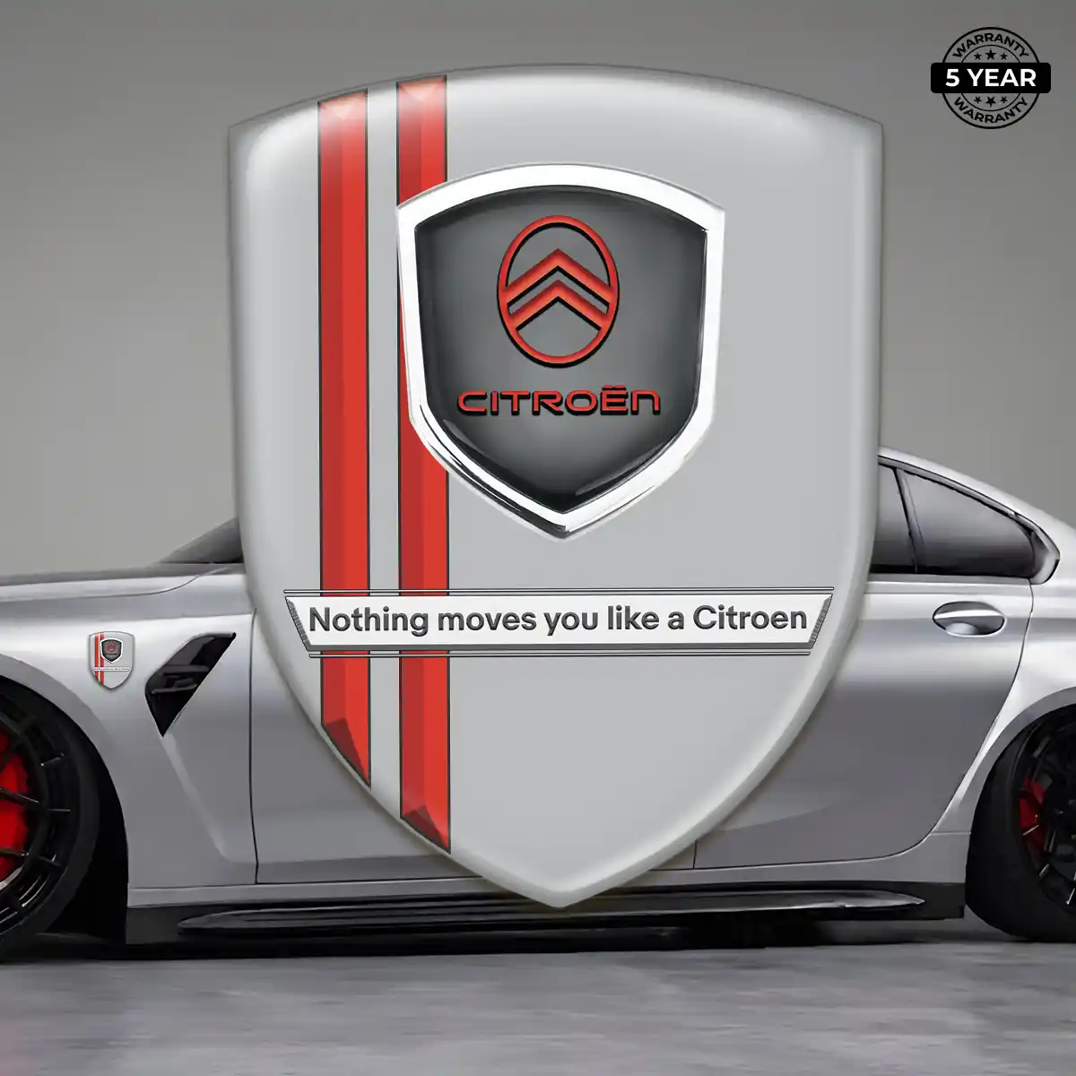 Citroen Automotive Logo Sticker Noble Edition