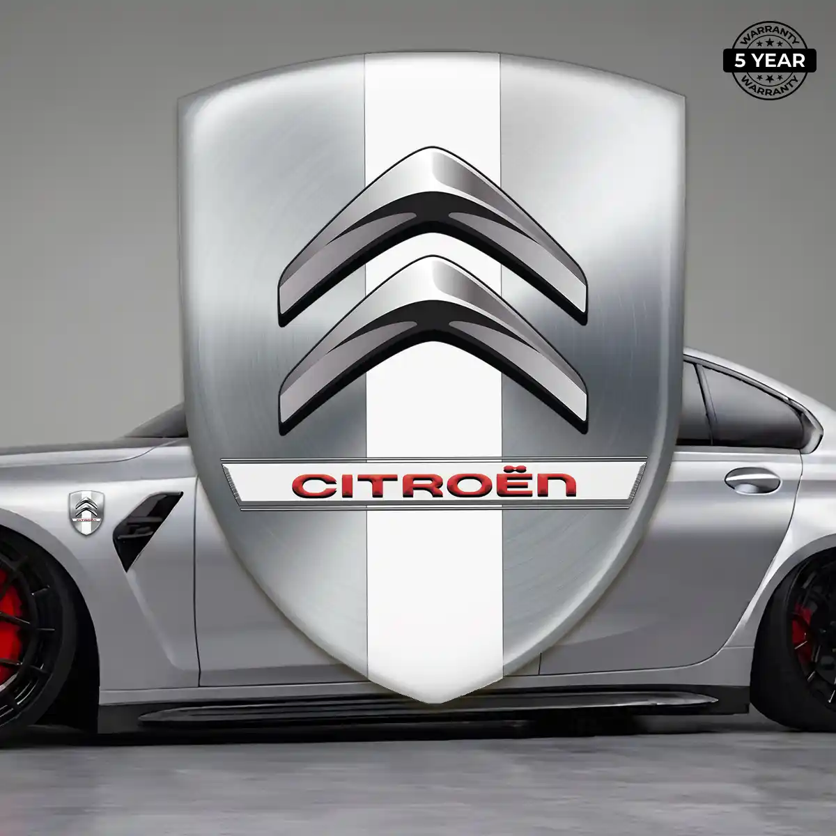 Citroen Automotive Logo Sticker Opulent Line
