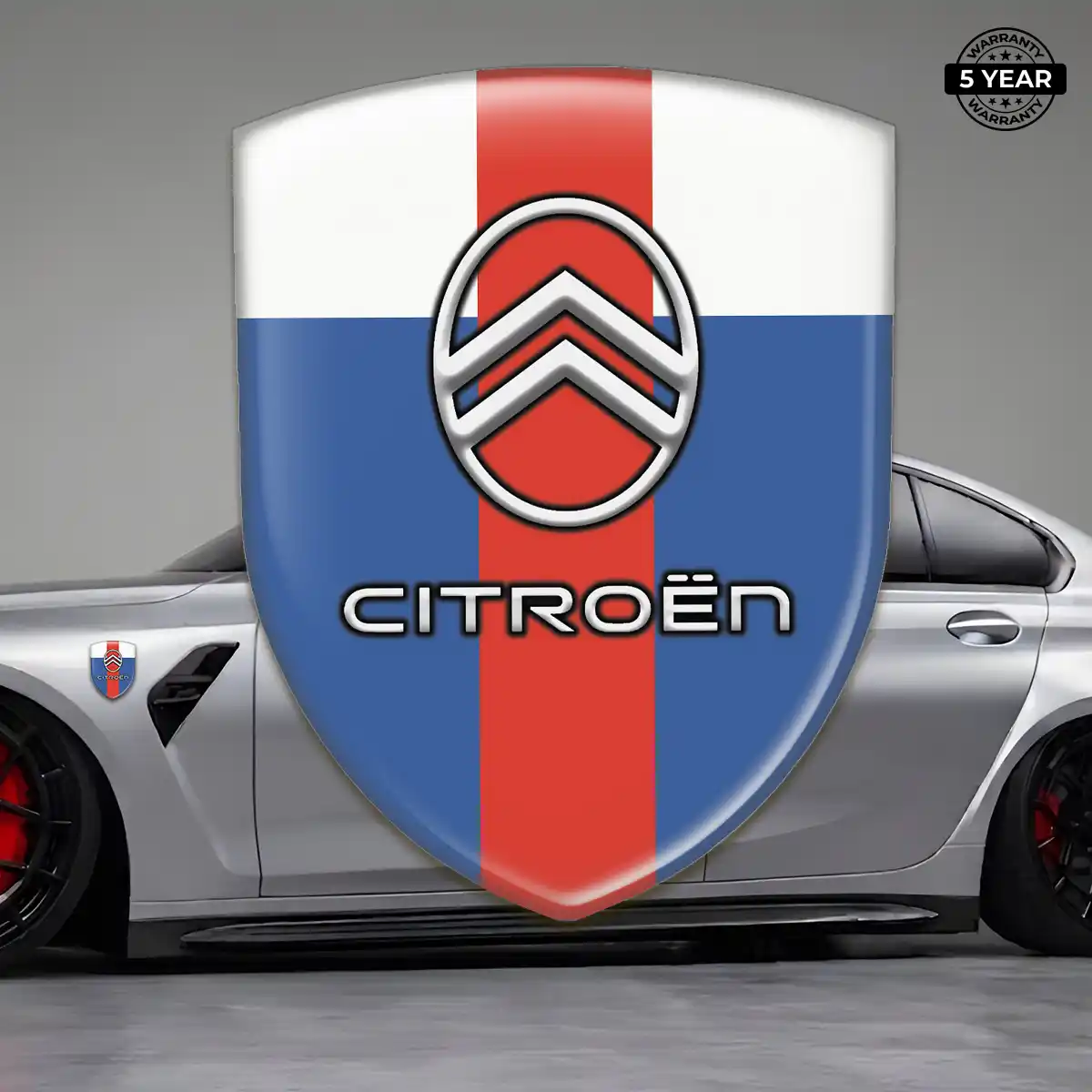 Citroen Automotive Logo Sticker Outer Style