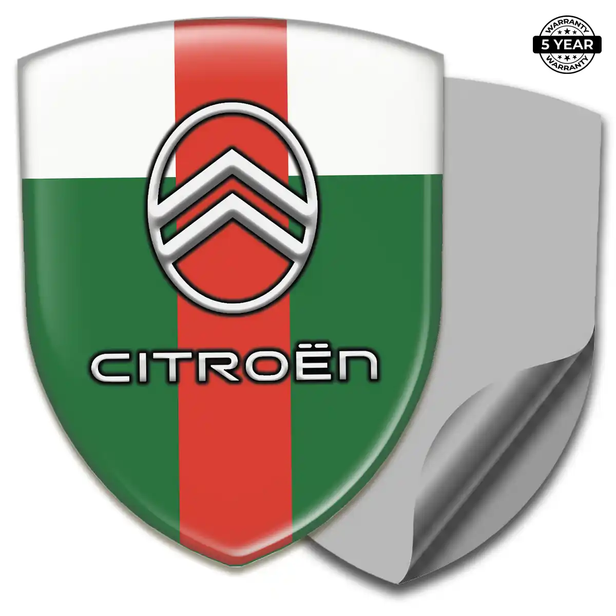 Citroen Automotive Logo Sticker Premium Dome