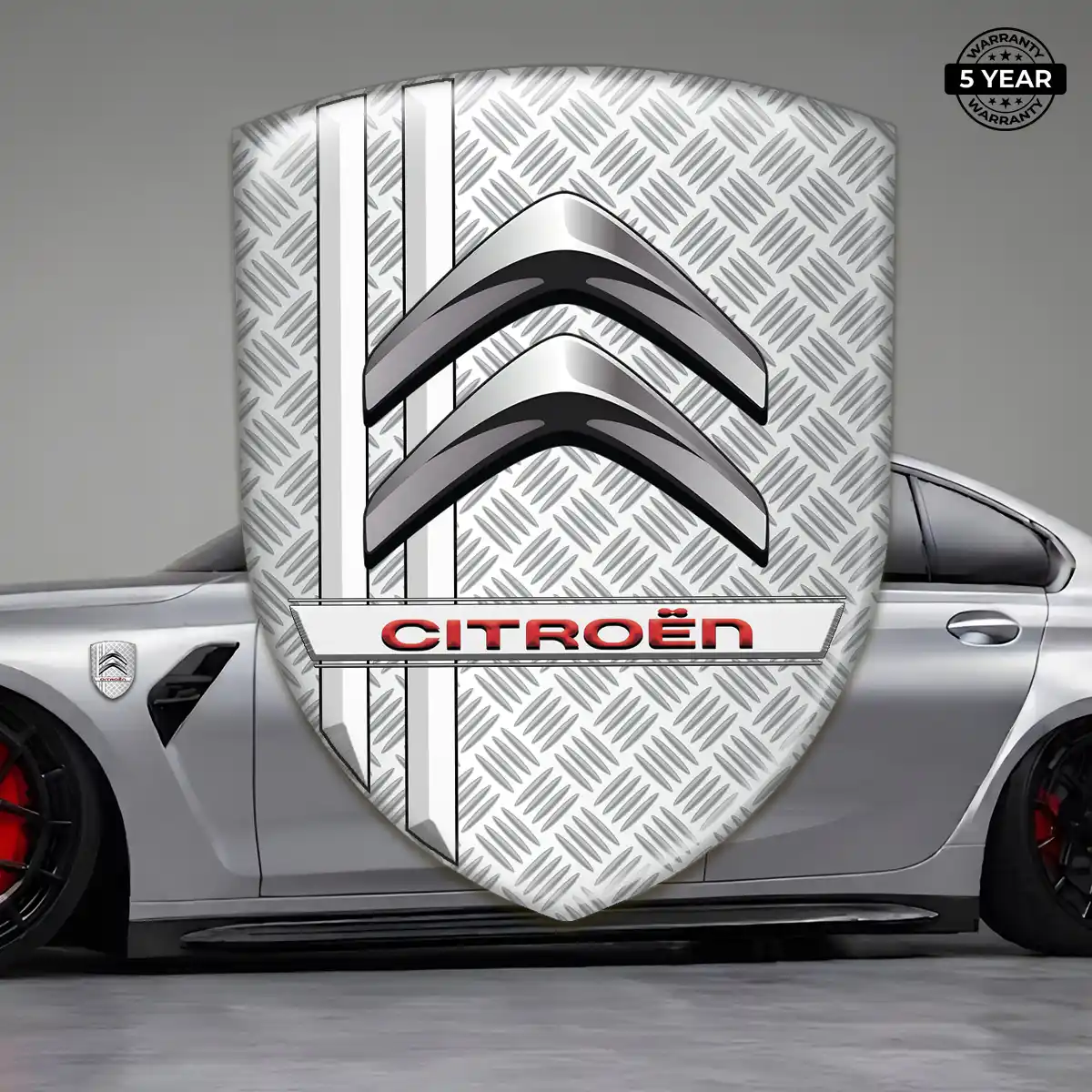 Citroen Automotive Logo Sticker Refined Design