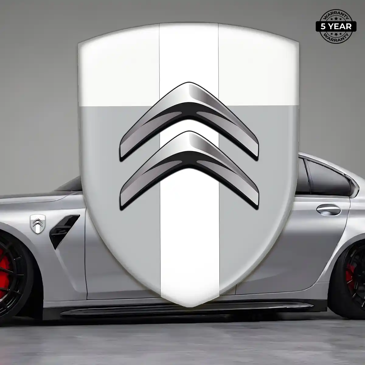 Citroen Automotive Logo Sticker Signature Grade