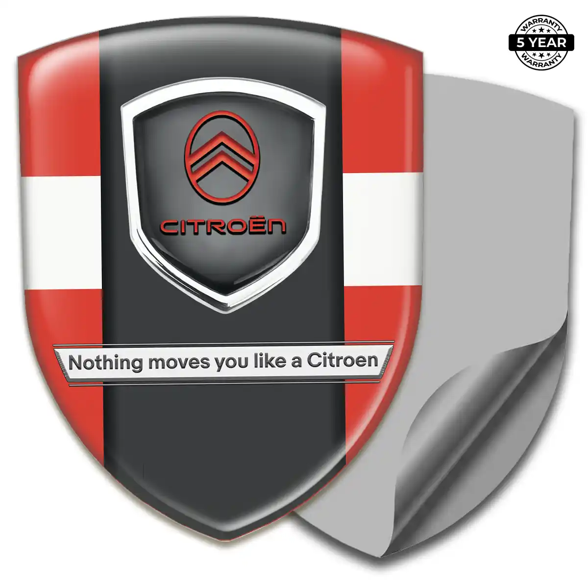 Citroen Automotive Resin Decal Elite Finish