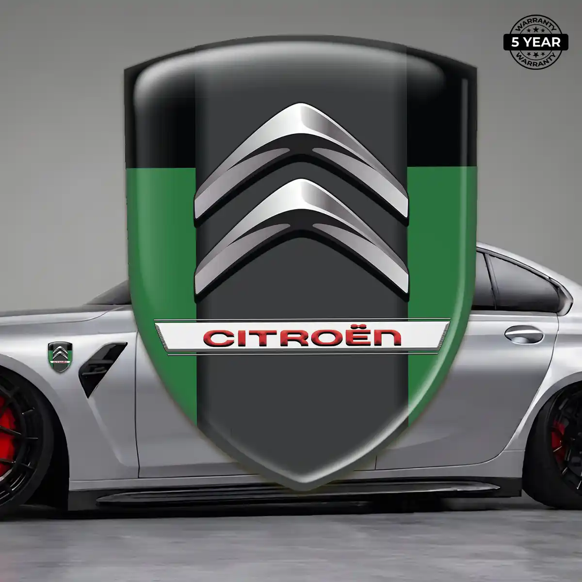 Citroen Automotive Resin Decal Interior Elegance