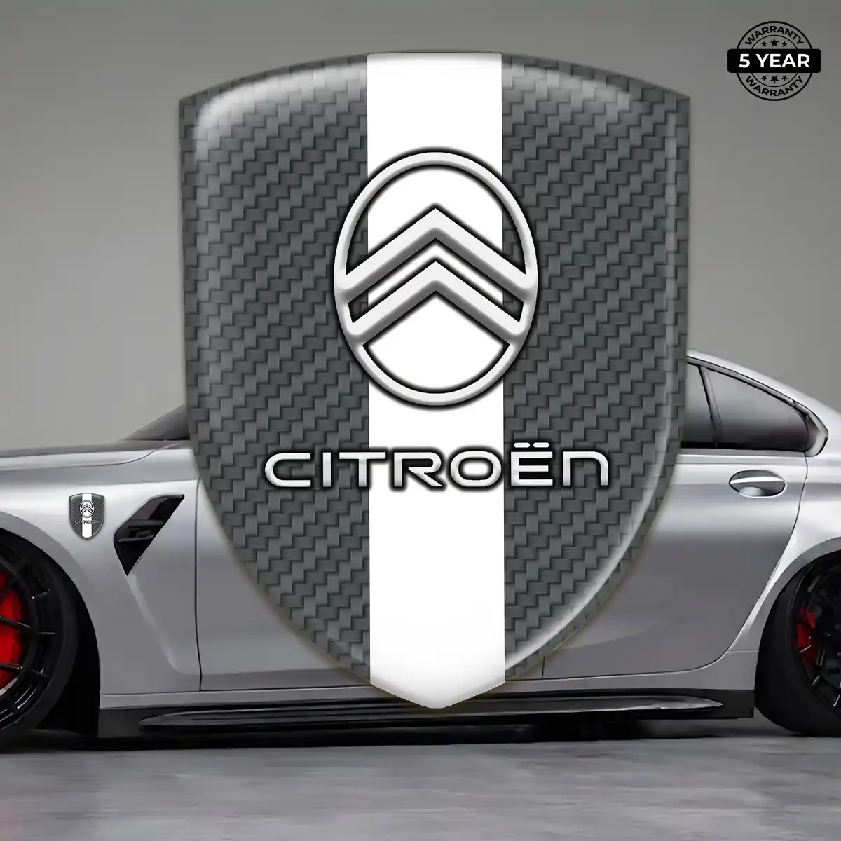 Citroen Automotive Resin Decal Interior Luxe