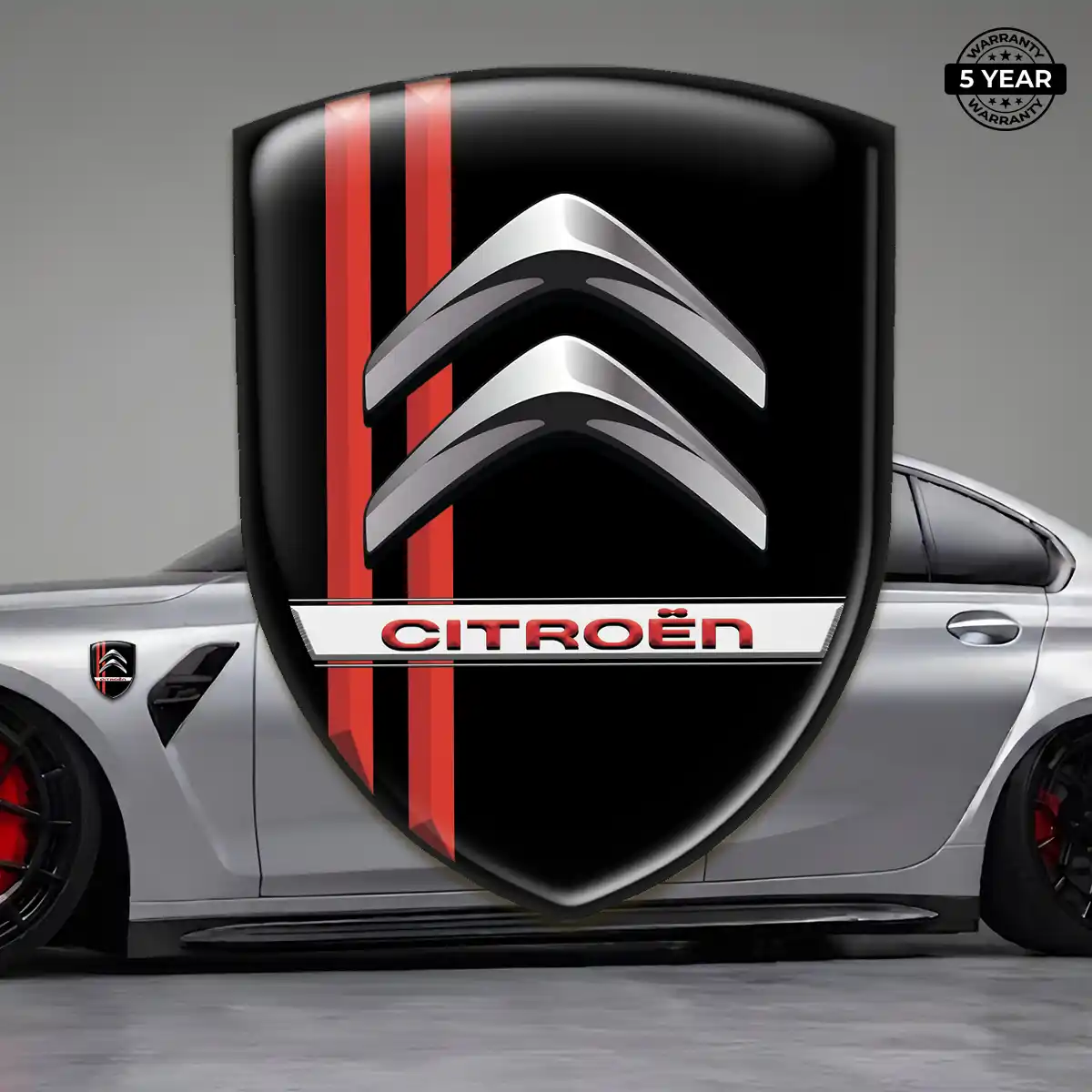 Citroen Automotive Resin Decal Noble Edition