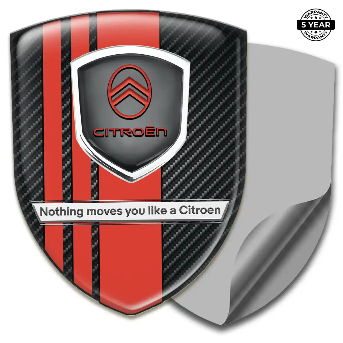 Citroen Automotive Resin Decal Opulent Line