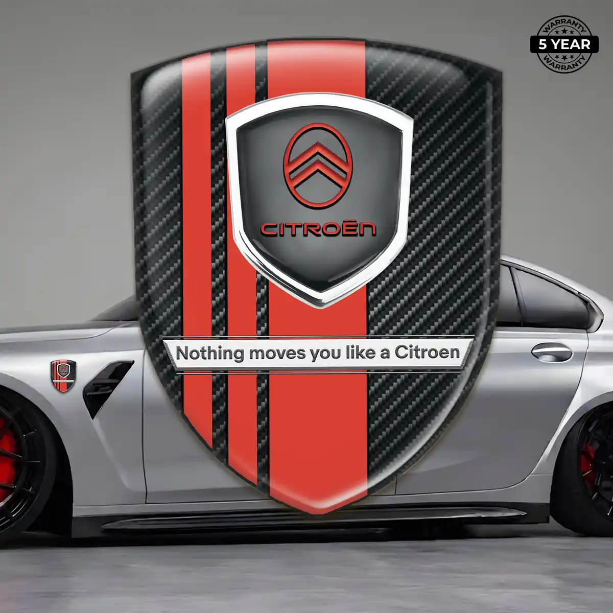 Citroen Automotive Resin Decal Opulent Line