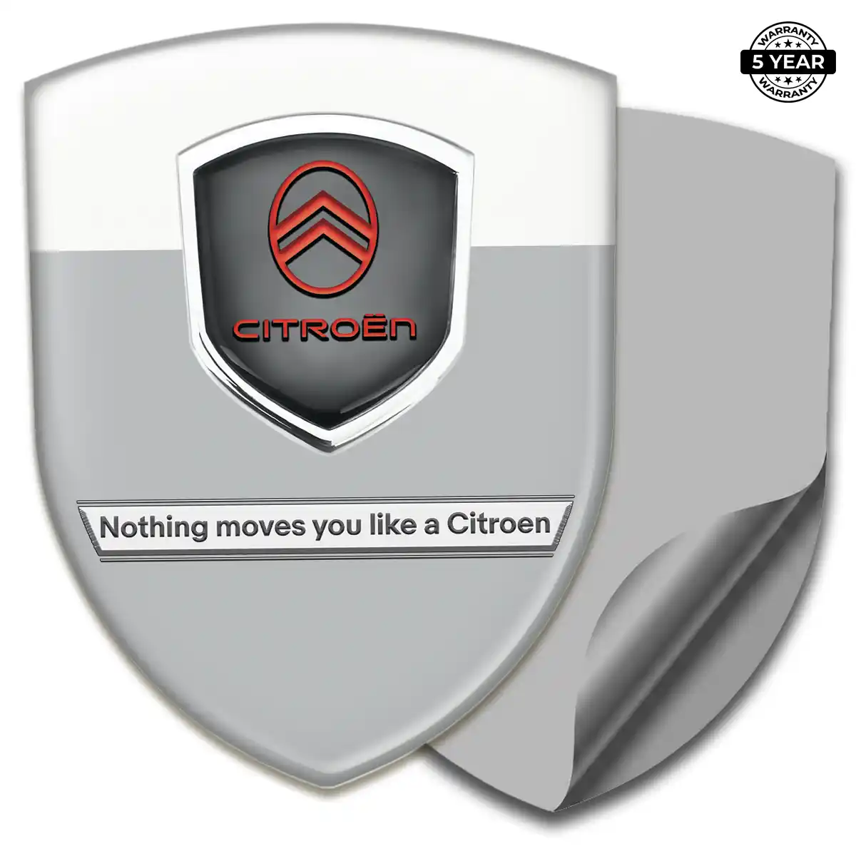 Citroen Automotive Resin Decal Premium Dome