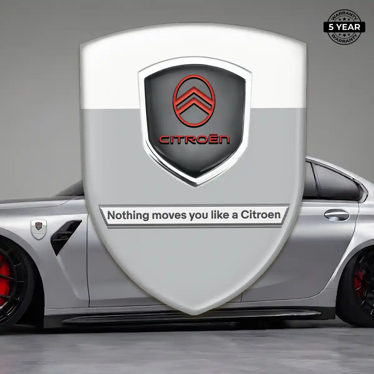 Citroen Automotive Resin Decal Premium Dome