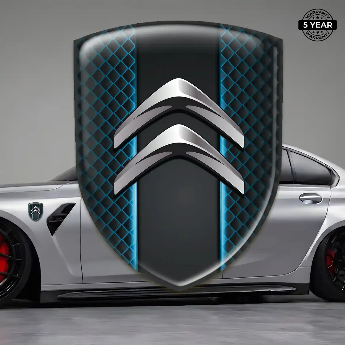 Citroen Automotive Resin Decal Resin Luxe