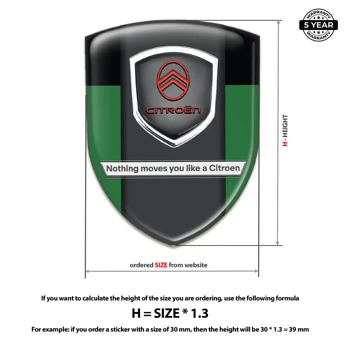 Citroen Badge Noble Edition