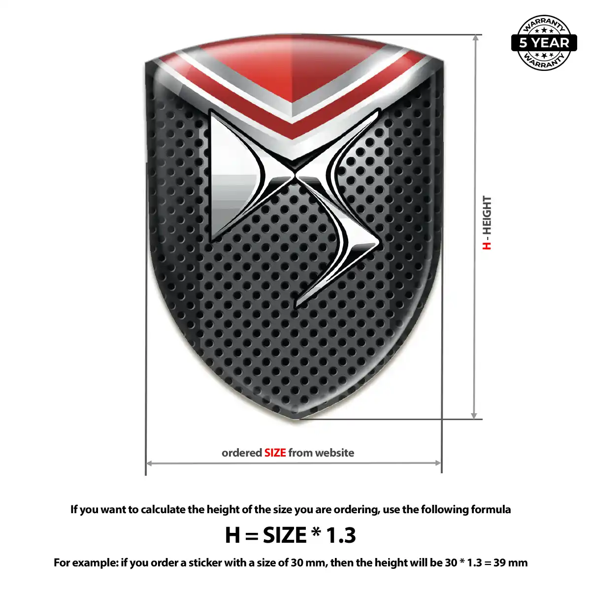 Citroen Badge Superior Craft