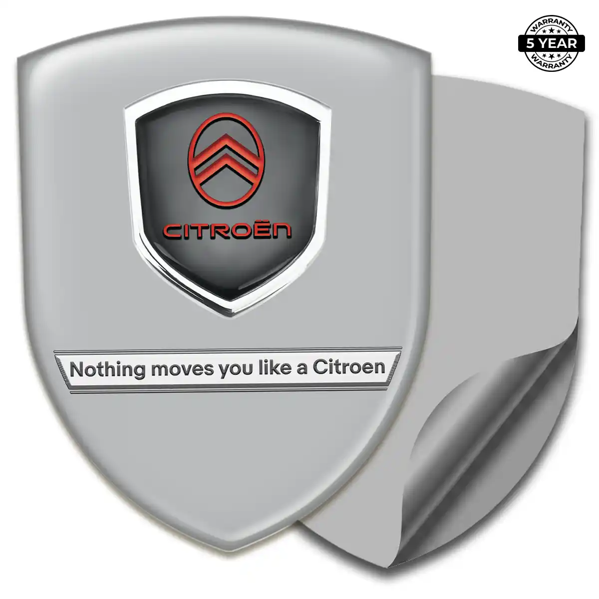 Citroen Car Badge Sticker Deluxe Edition
