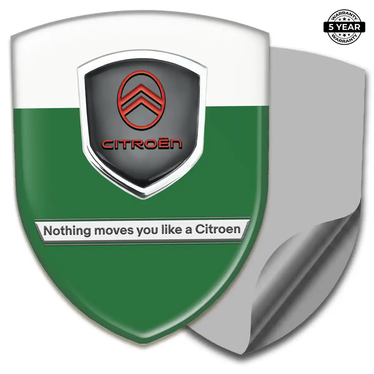 Citroen Car Badge Sticker Elite Edition