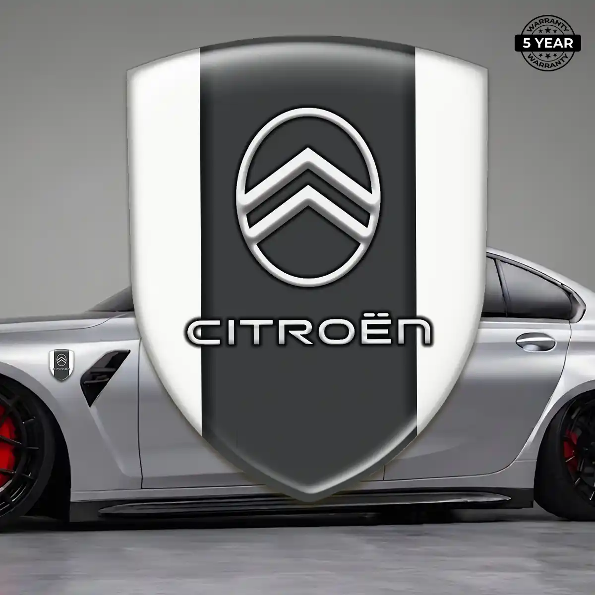 Citroen Car Badge Sticker Elite Finish