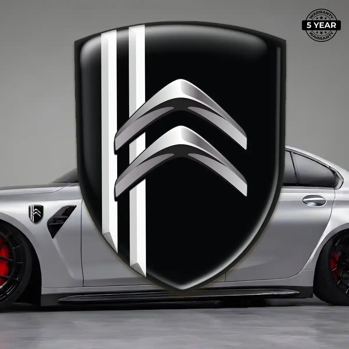 Citroen Car Badge Sticker Exclusive Series