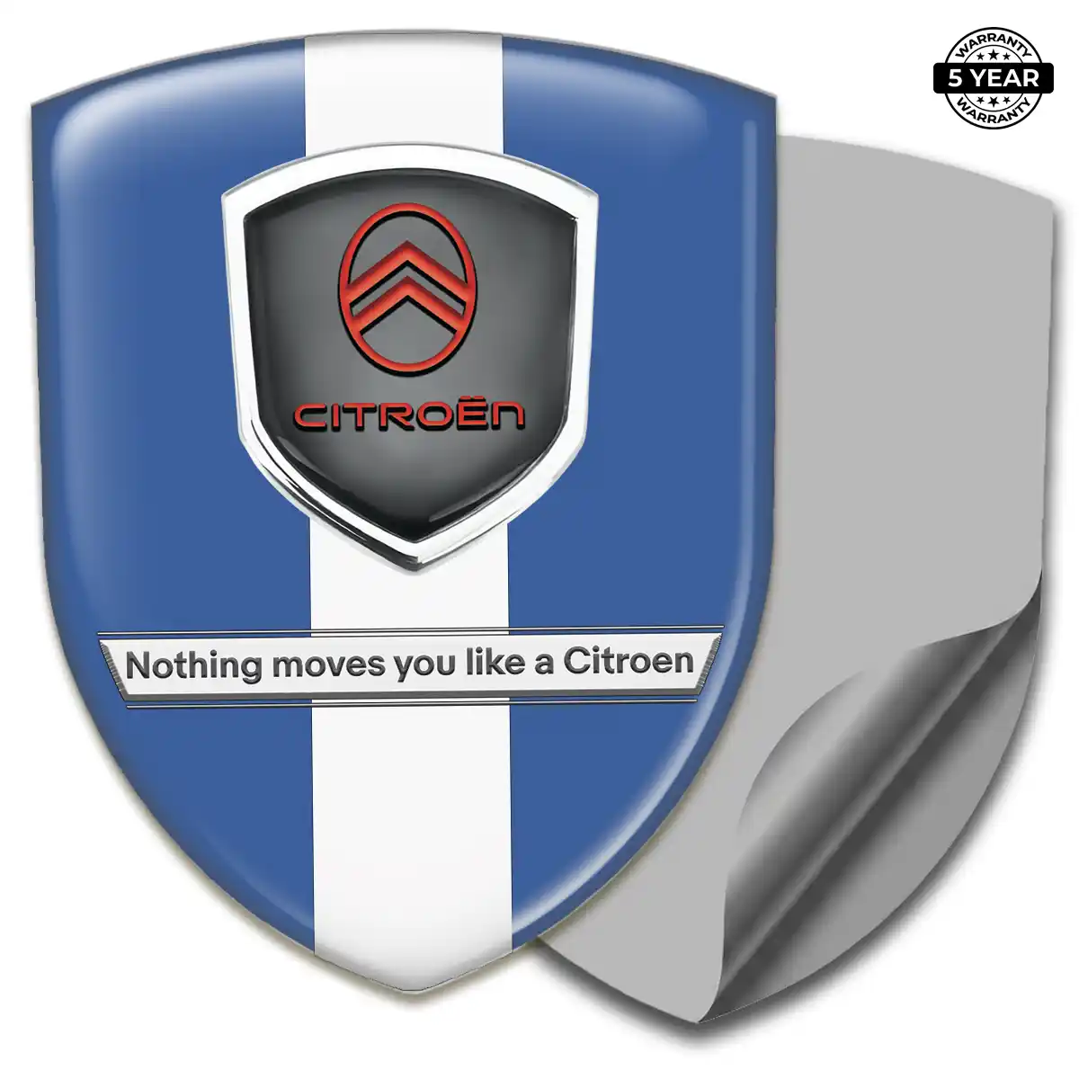 Citroen Car Badge Sticker Interior Luxe