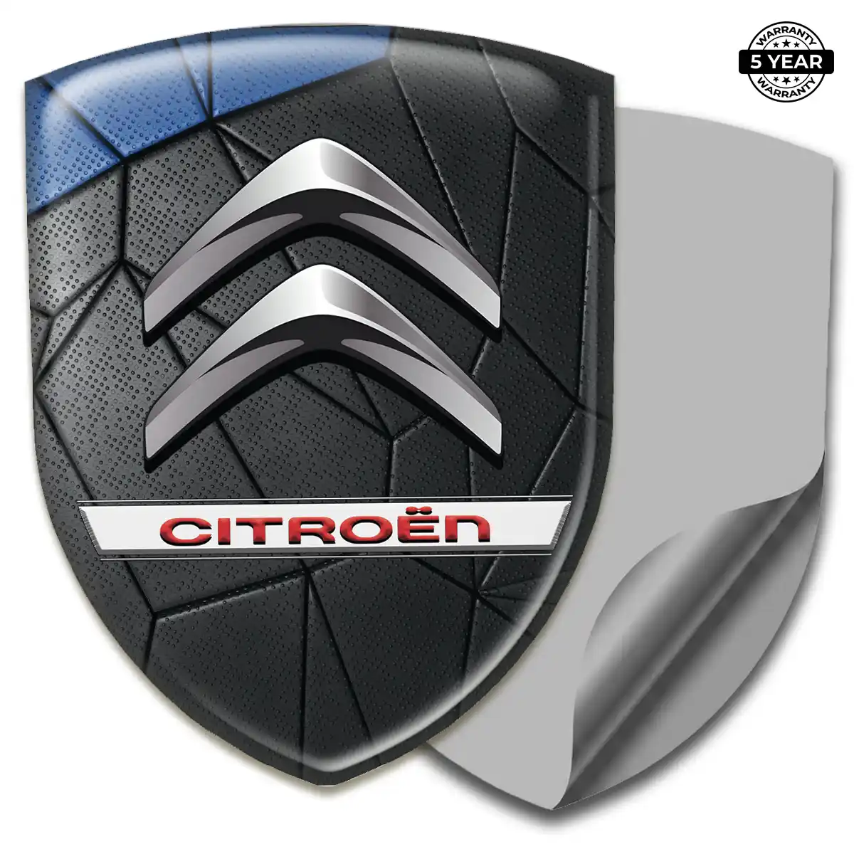 Citroen Car Badge Sticker Premium Dome