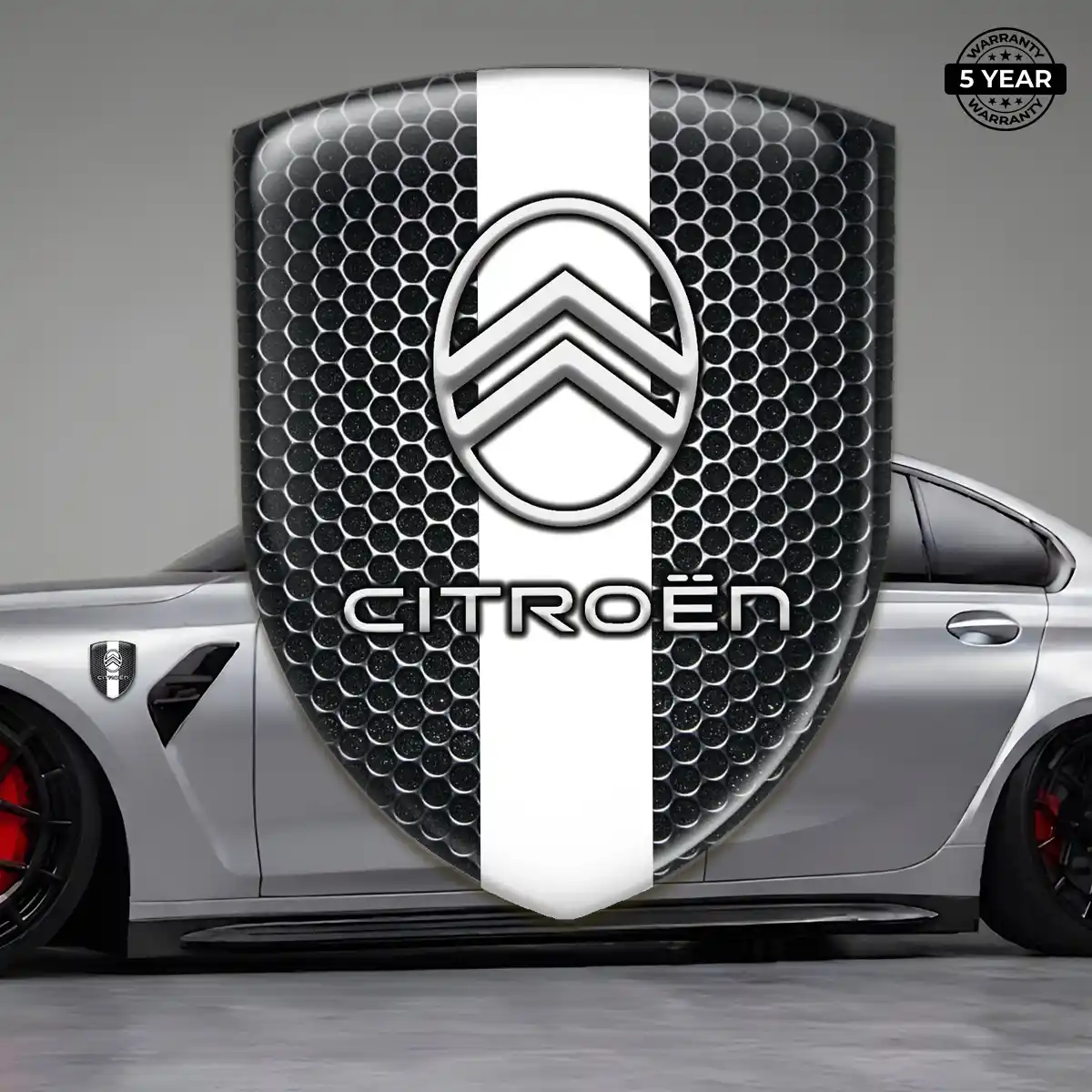 Citroen Car Badge Sticker Prestige Line