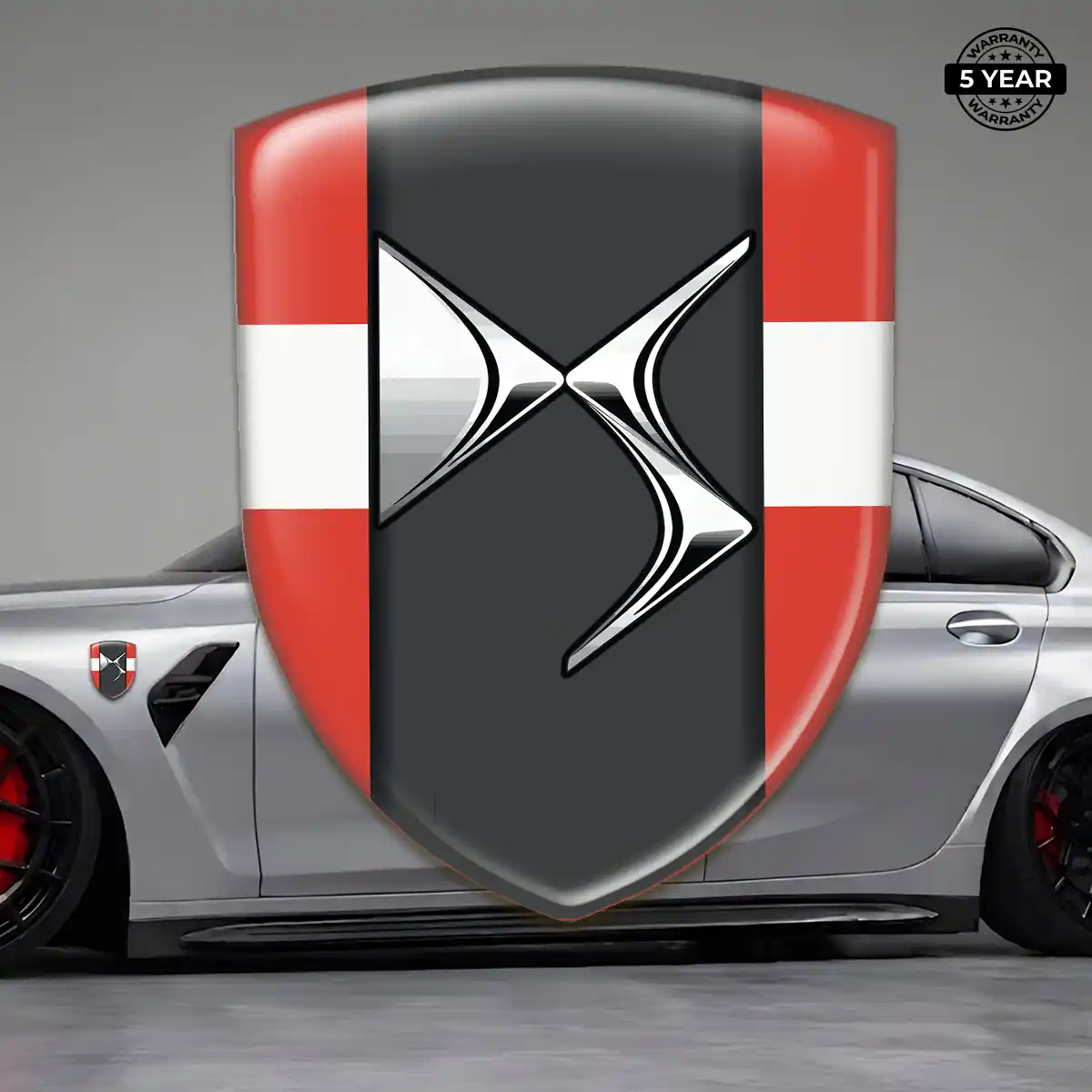Citroen Car Badge Sticker Refined Design
