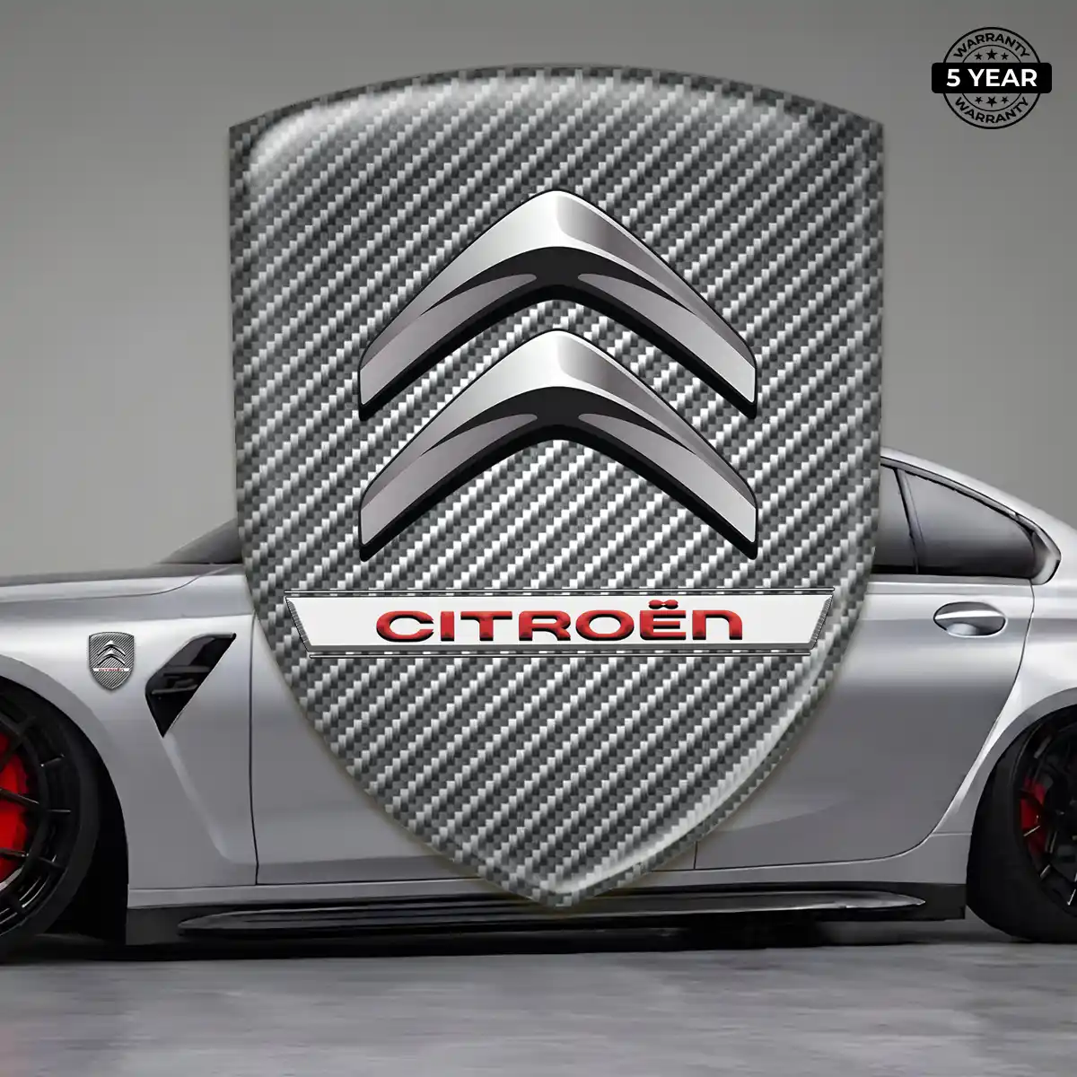 Citroen Car Badge Sticker Resin Elite