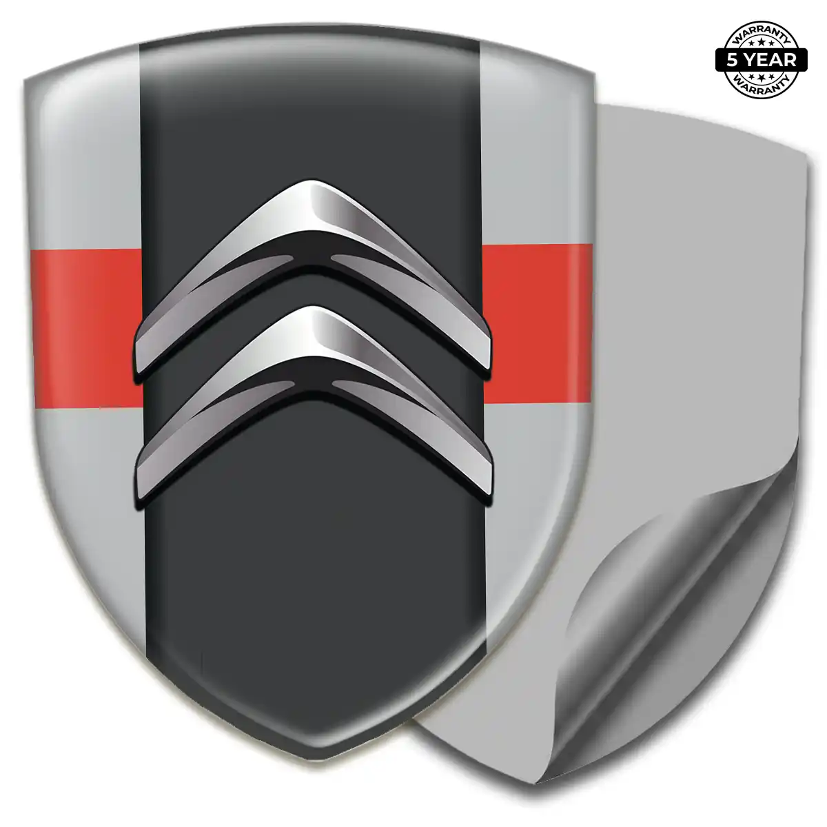 Citroen Car Badge Sticker Resin Luxe