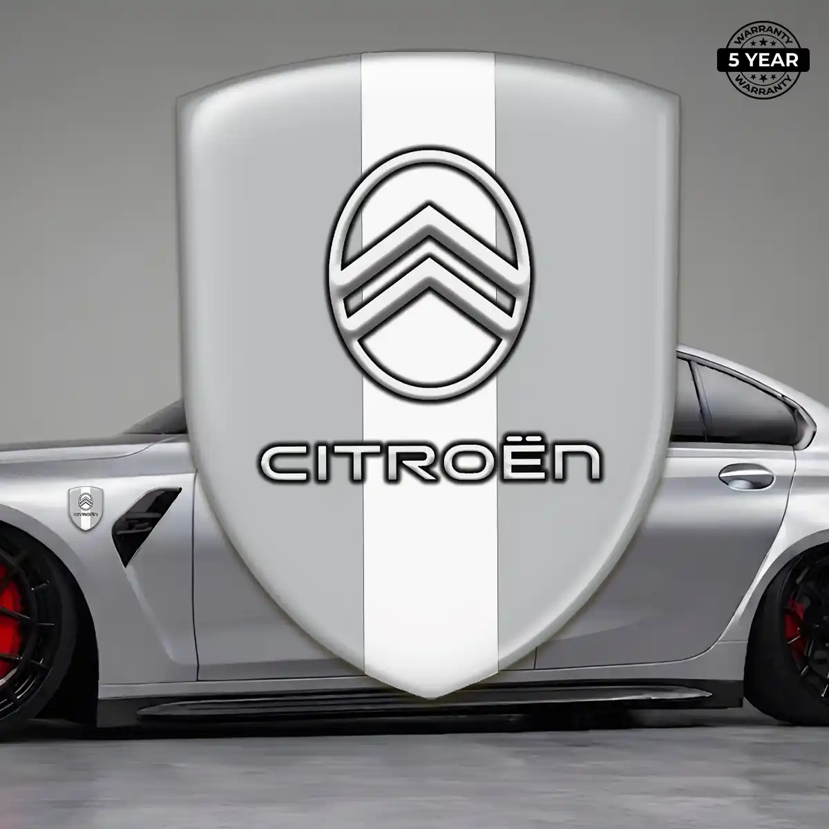 Citroen Car Badge Sticker Signature Grade
