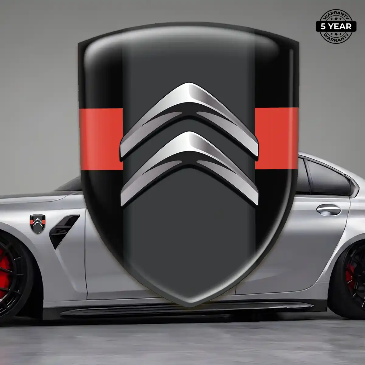 Citroen Car Emblem Decal Cabin Style