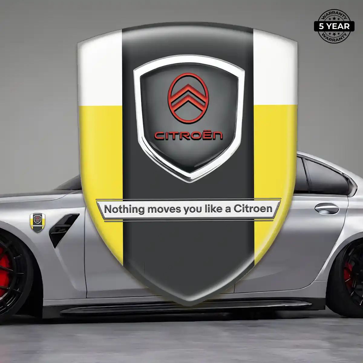 Citroen Car Emblem Decal Deluxe Edition