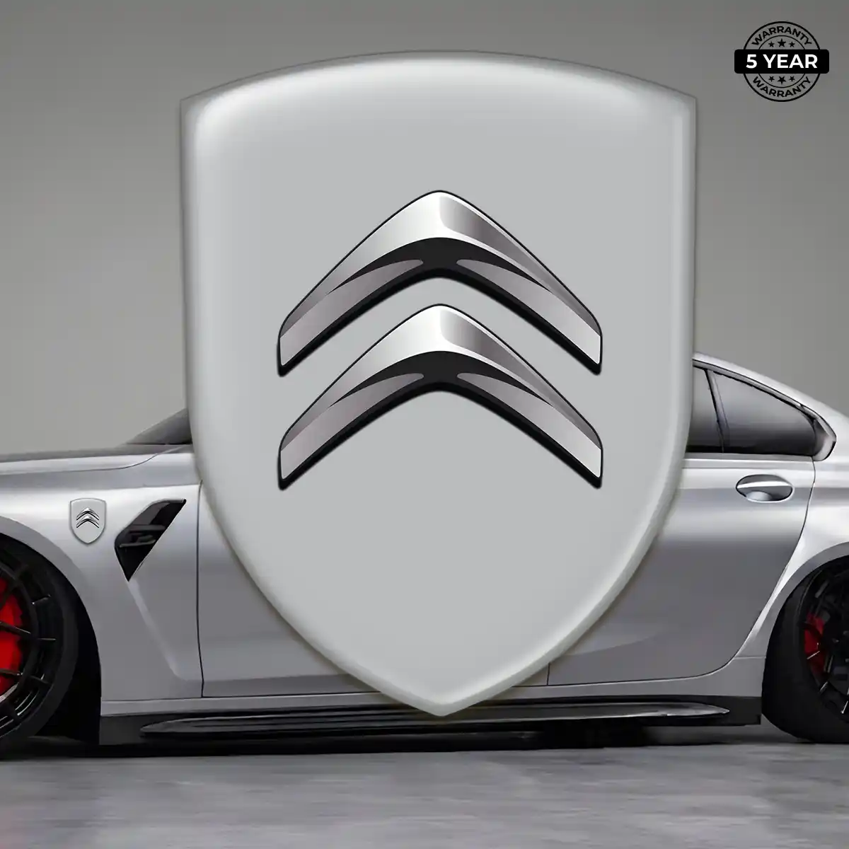 Citroen Car Emblem Decal Elite Finish