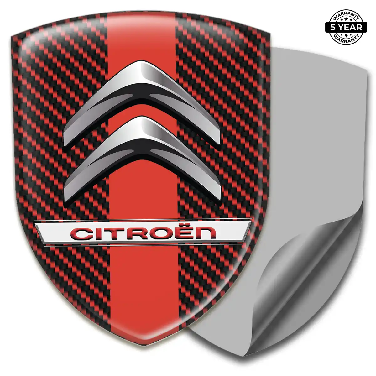 Citroen Car Emblem Decal Interior Elegance