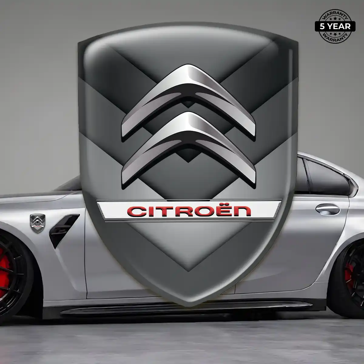 Citroen Car Emblem Decal Interior Luxe
