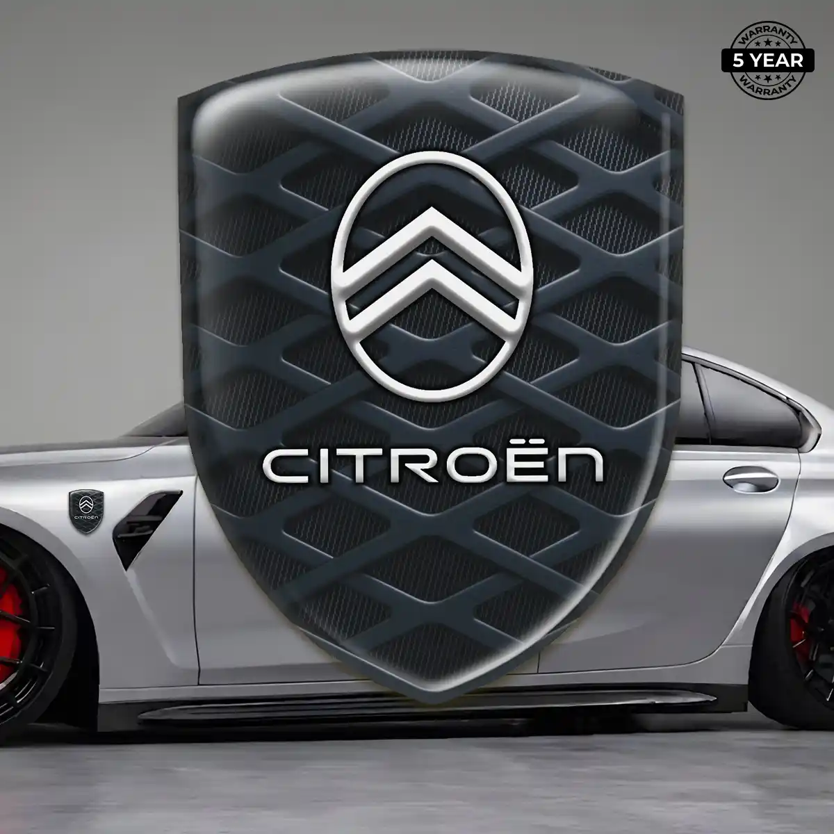 Citroen Car Emblem Decal Noble Edition