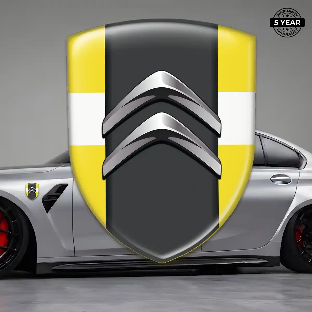 Citroen Car Emblem Decal Opulent Line