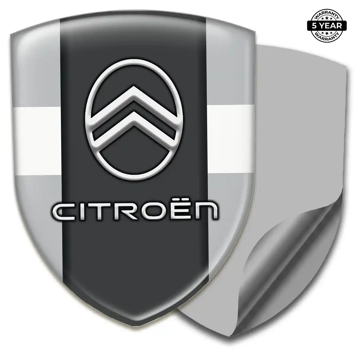 Citroen Car Emblem Decal Outer Style
