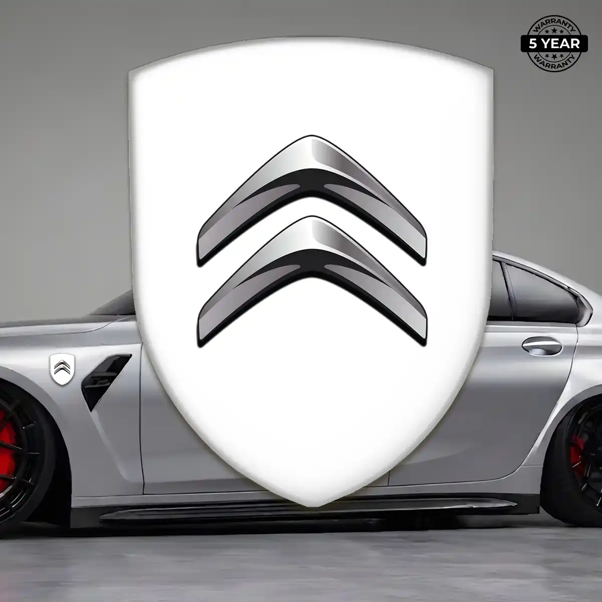 Citroen Car Emblem Decal Prestige Line